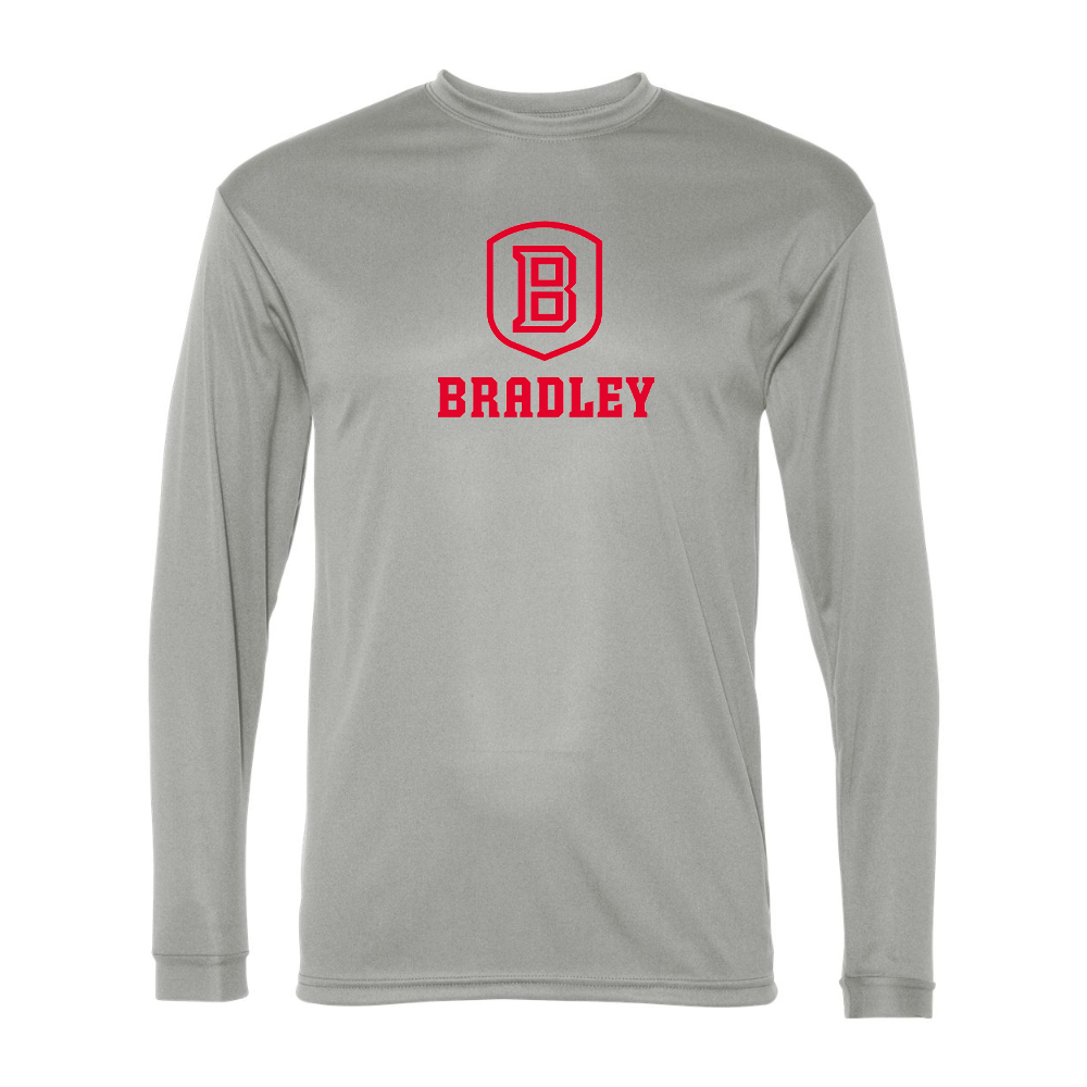 Men's Bradley Braves Performance Long Sleeve T-Shirt