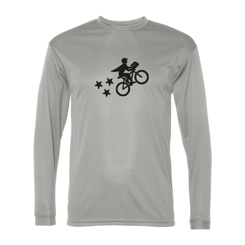 Men's Postmates Bike Performance Long Sleeve T-Shirt