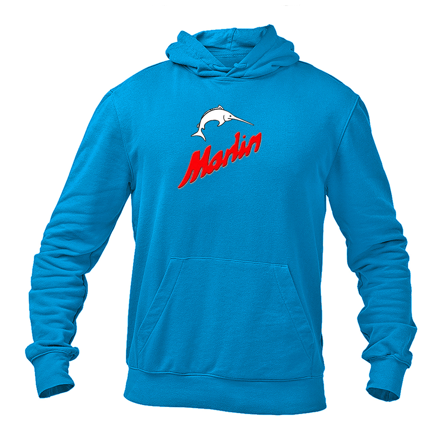 Men's Marlin Logo Pullover Hoodie
