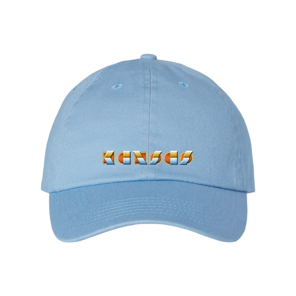 Kansas Valucap Adult Bio-Washed Classic Dad Hat
