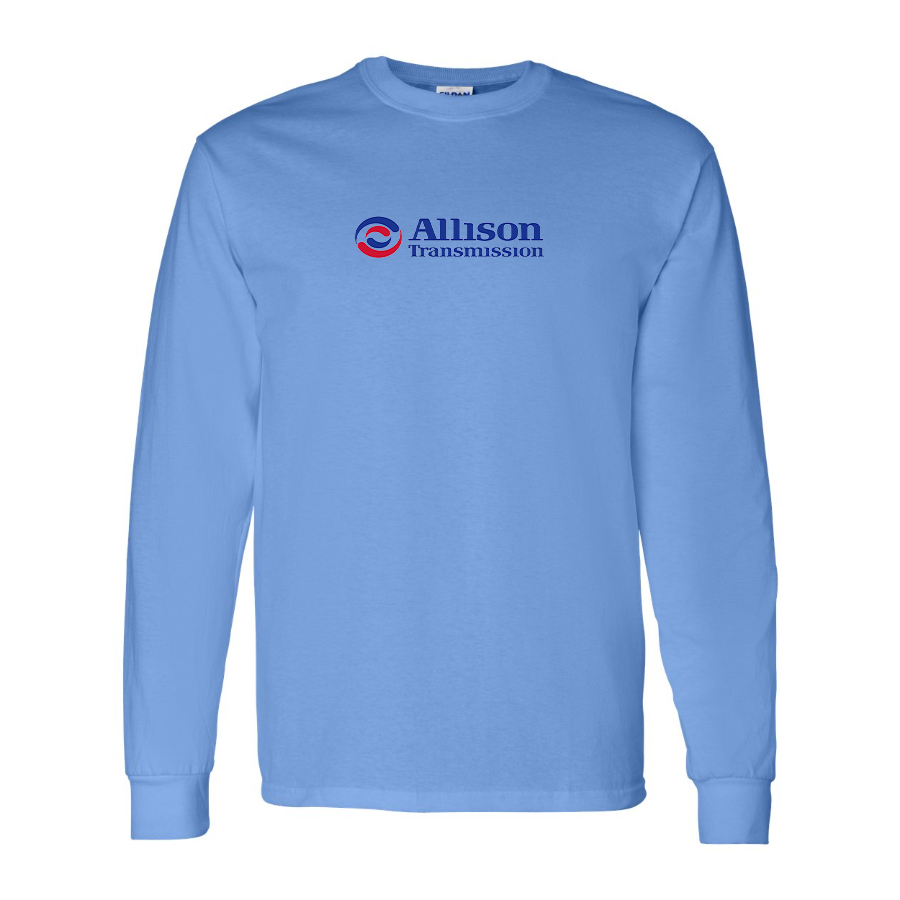 Men's Allison Transmission Logo Cotton Long Sleeve T-Shirt