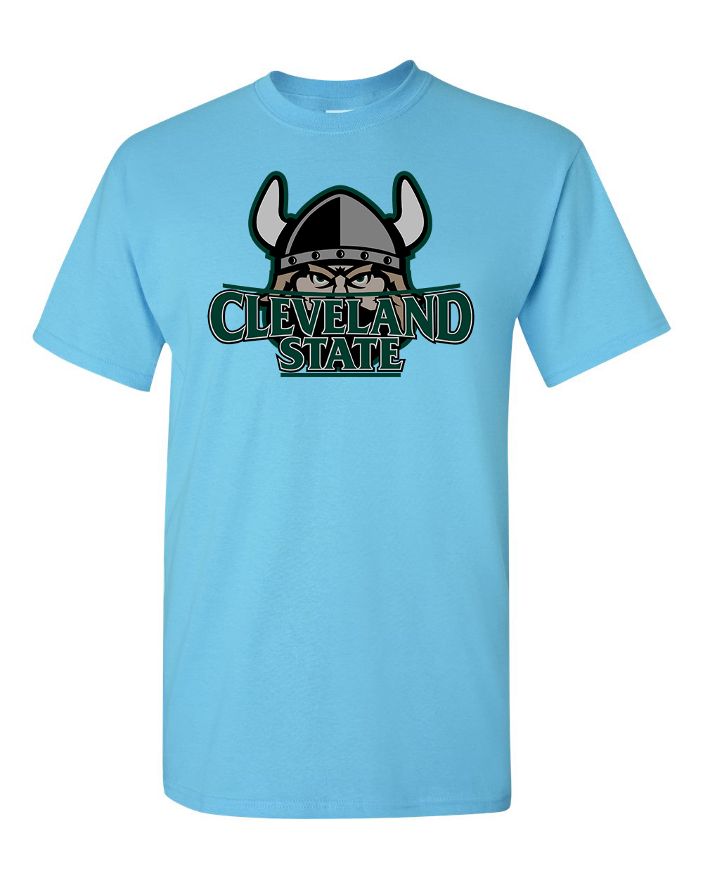Men's Cleveland State Vikings Gildan Heavy Cotton T-Shirt