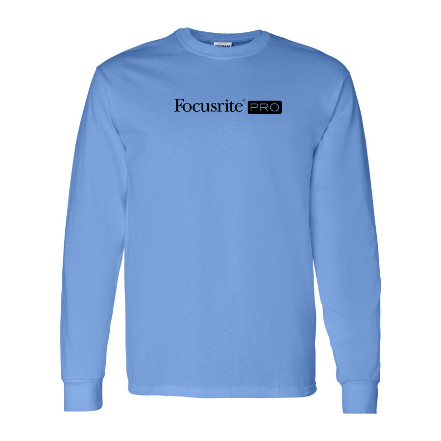 Men's Focusrite Logo Cotton Long Sleeve T-Shirt
