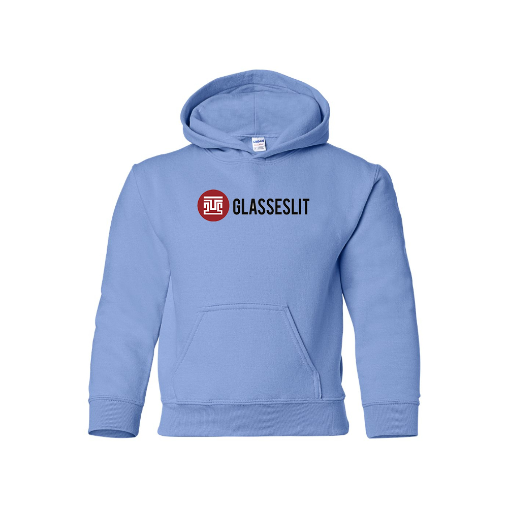 Youth Glasseslit Logo  Pullover Hoodie