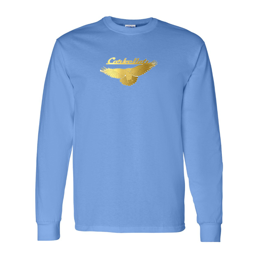Men's Corbellati Logo Cotton Long Sleeve T-Shirt