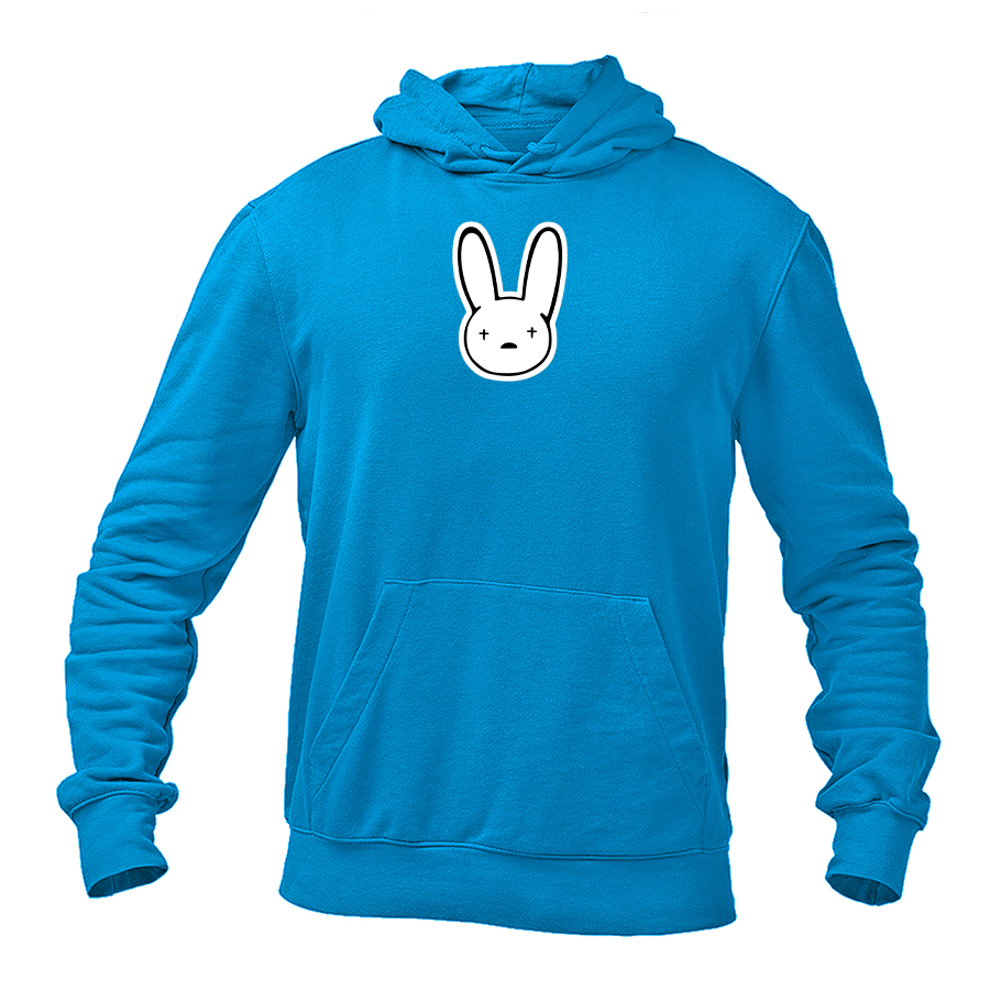 Men's Bad Bunny Logo Pullover Hoodie