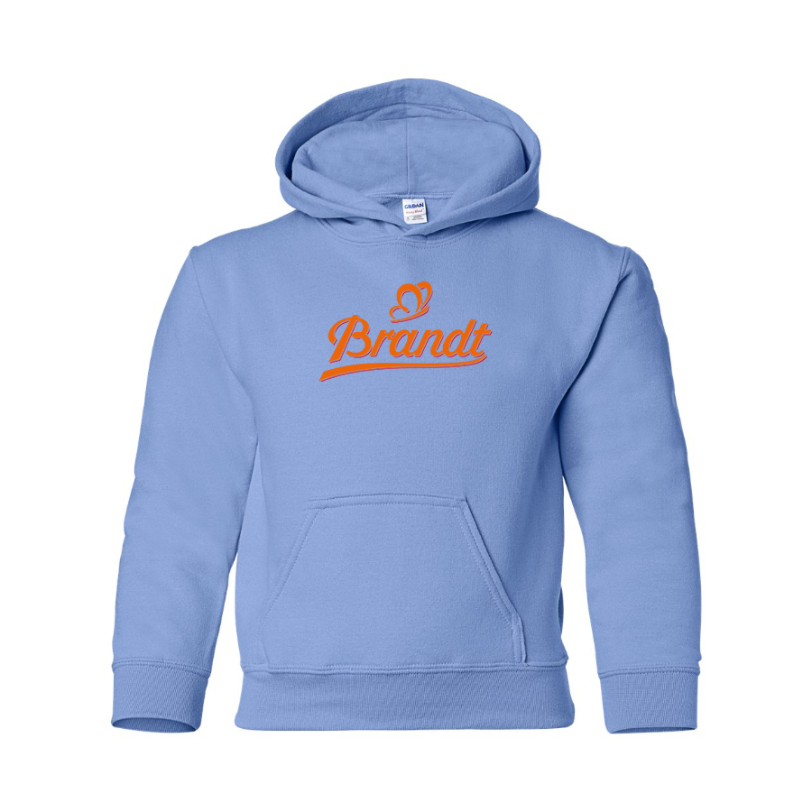 Youth Brandt Zwieback Logo Pullover Hoodie