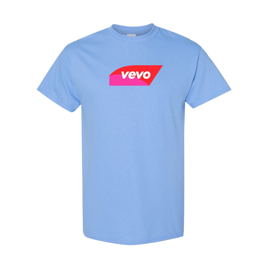 Men's Vevo Thumbnail Banner  Logo Cotton T-Shirt