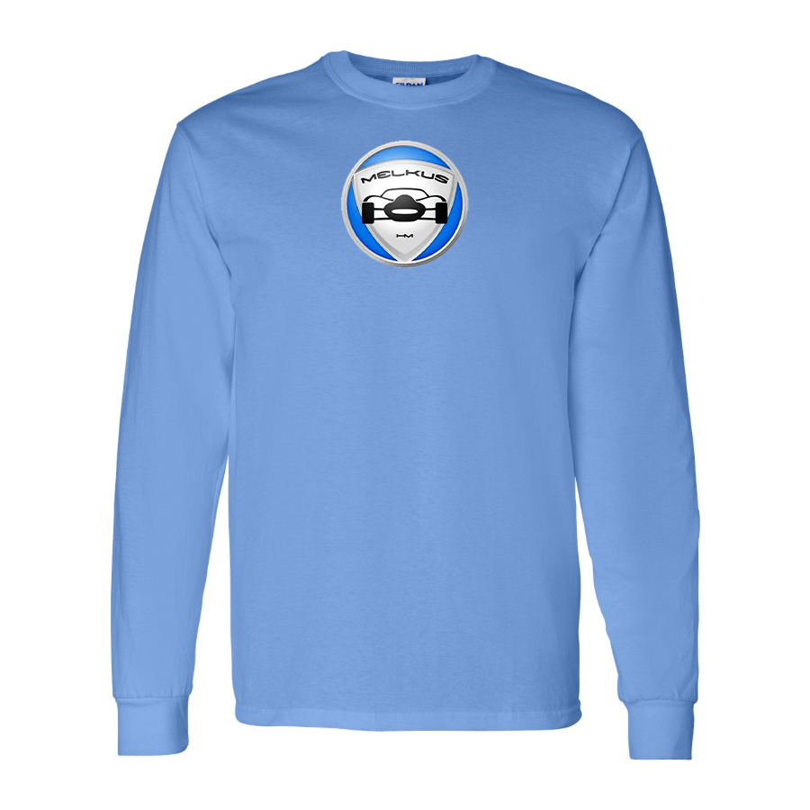 Men's Melkus Logo Cotton Long Sleeve T-Shirt