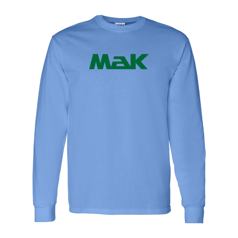 Men's Maschinenbau Kiel Logo Cotton Long Sleeve T-Shirt