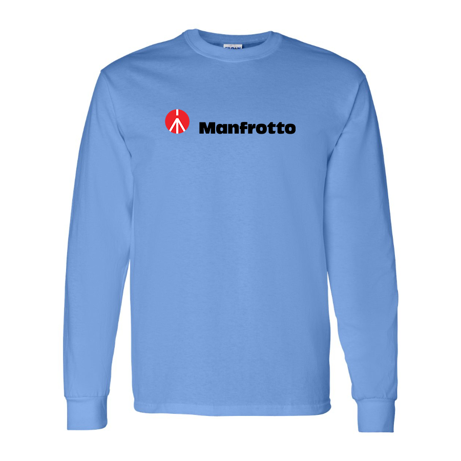 Men's Manfrotto Logo Cotton Long Sleeve T-Shirt