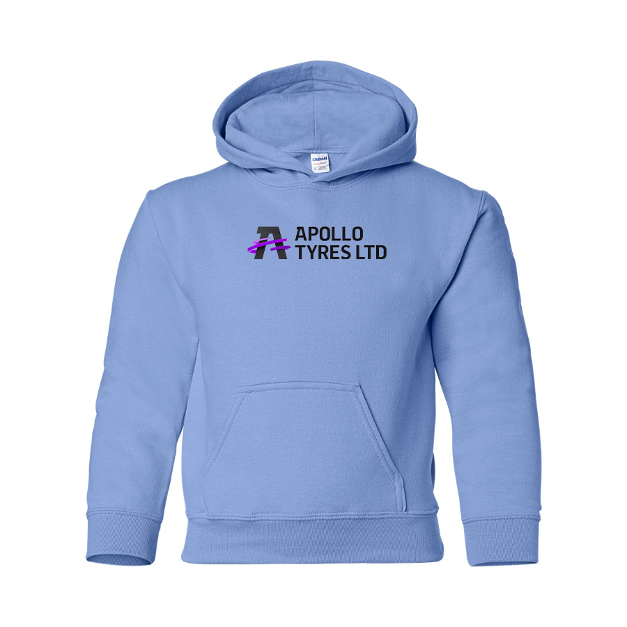Youth Apollo Tyres Logo Pullover Hoodie