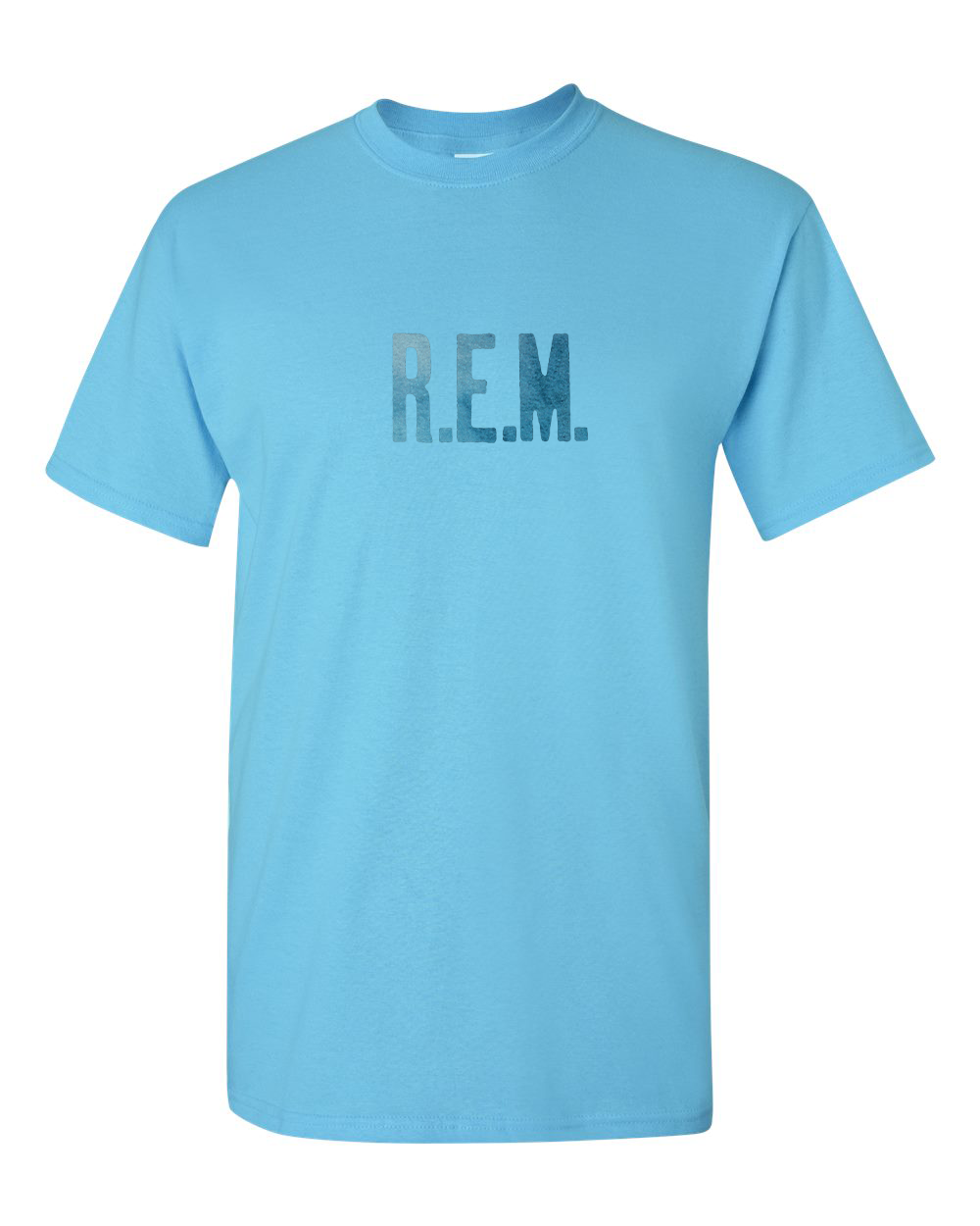 Men's R.E.M. Blue Gildan Heavy Cotton T-Shirt