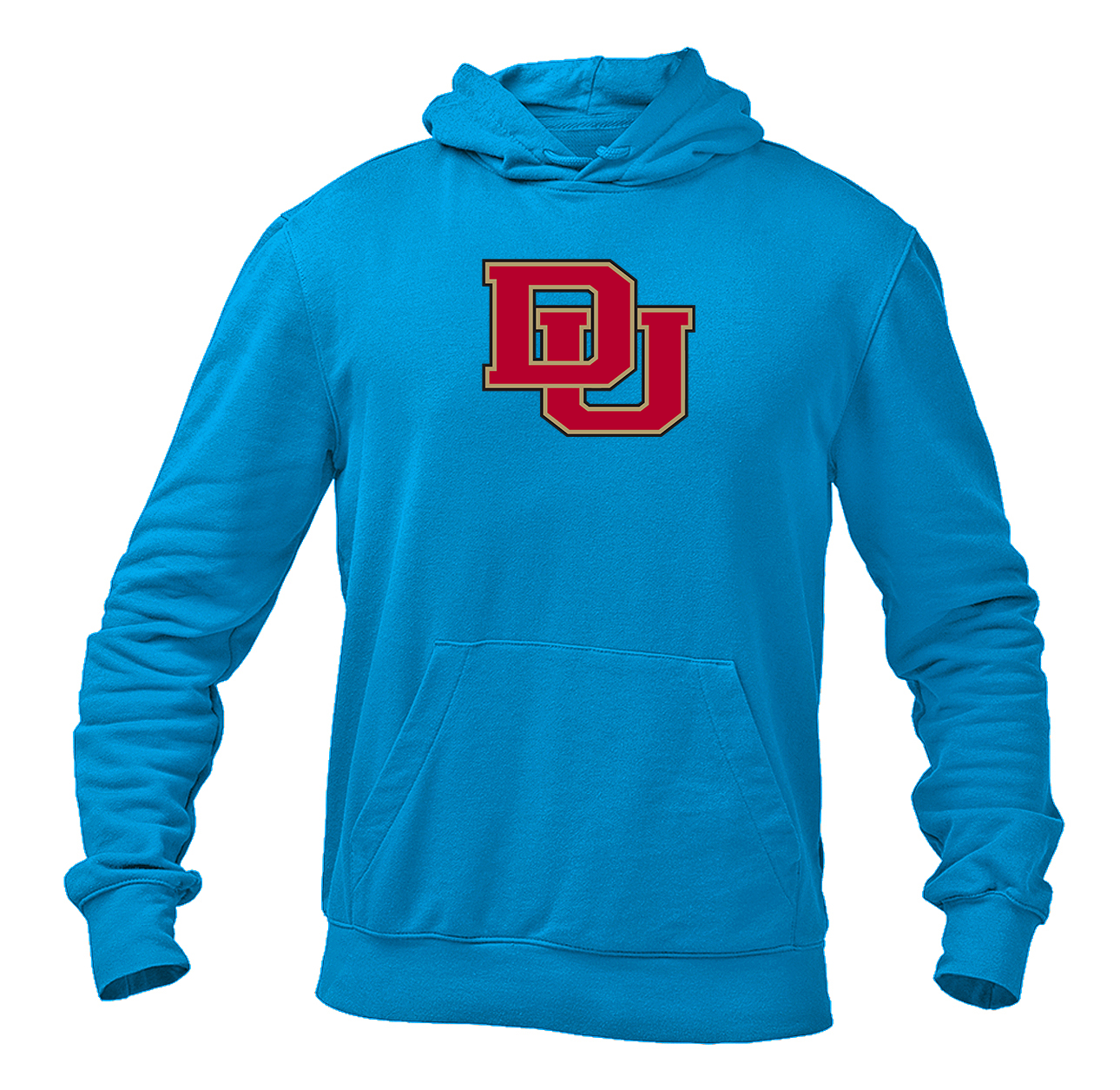 Men's  Denver Pioneers  Softstyle Midweight Hooded Sweatshirt