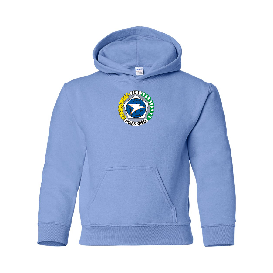 Youth Pos & Giro Logo  Pullover Hoodie