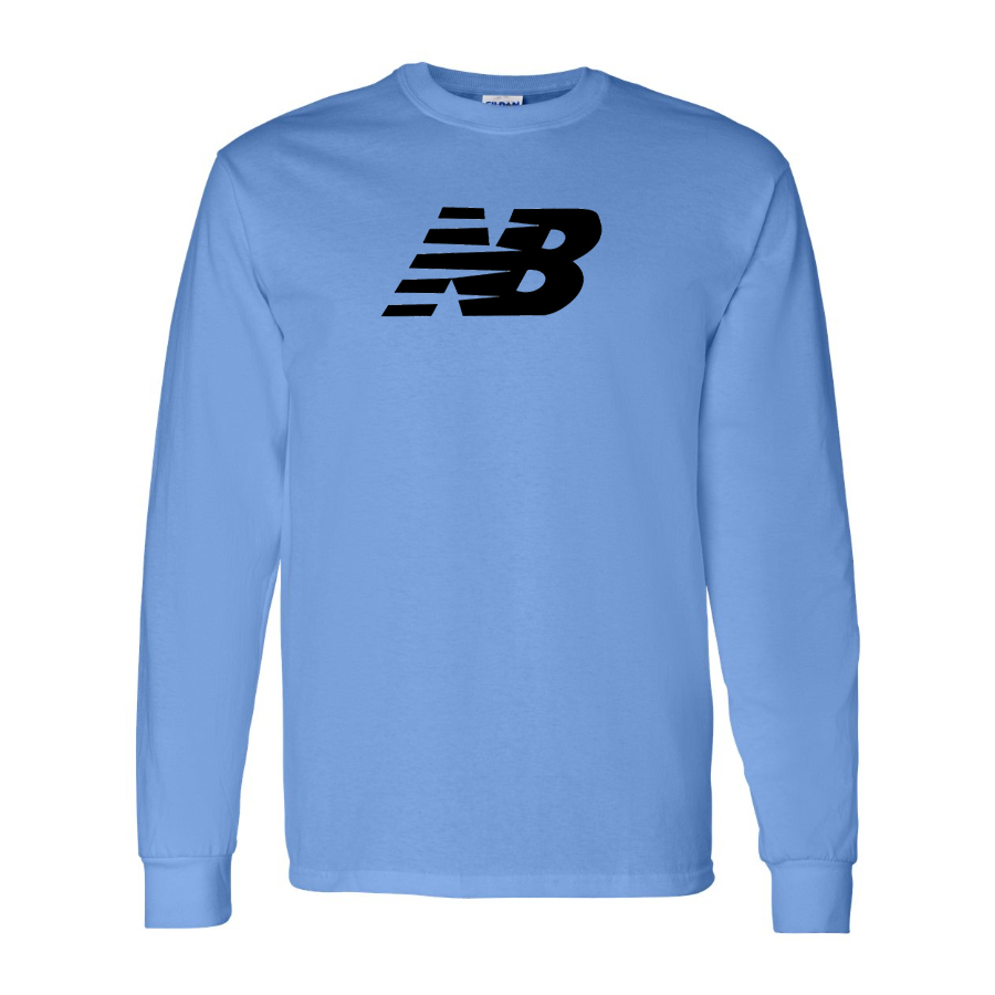 Men's New Balance Logo  Cotton Long Sleeve T-Shirt