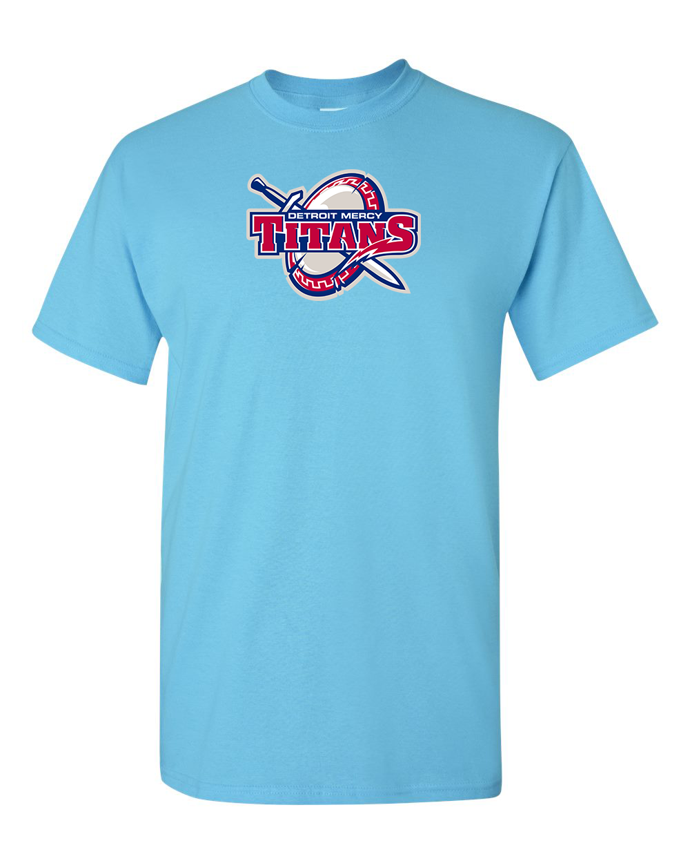Men's Detroit Titans Gildan Heavy Cotton T-Shirt