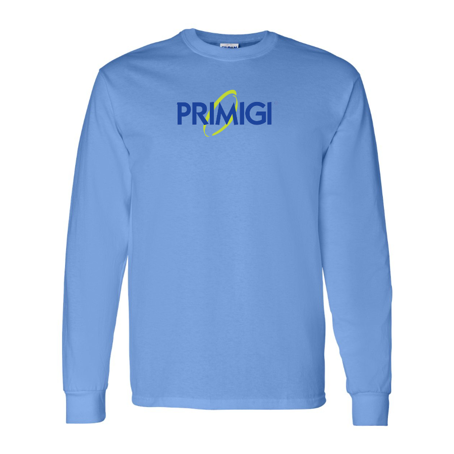 Men's Primigi Logo Cotton Long Sleeve T-Shirt