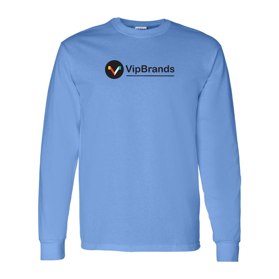 Men's VipBrands  Logo Cotton Long Sleeve T-Shirt