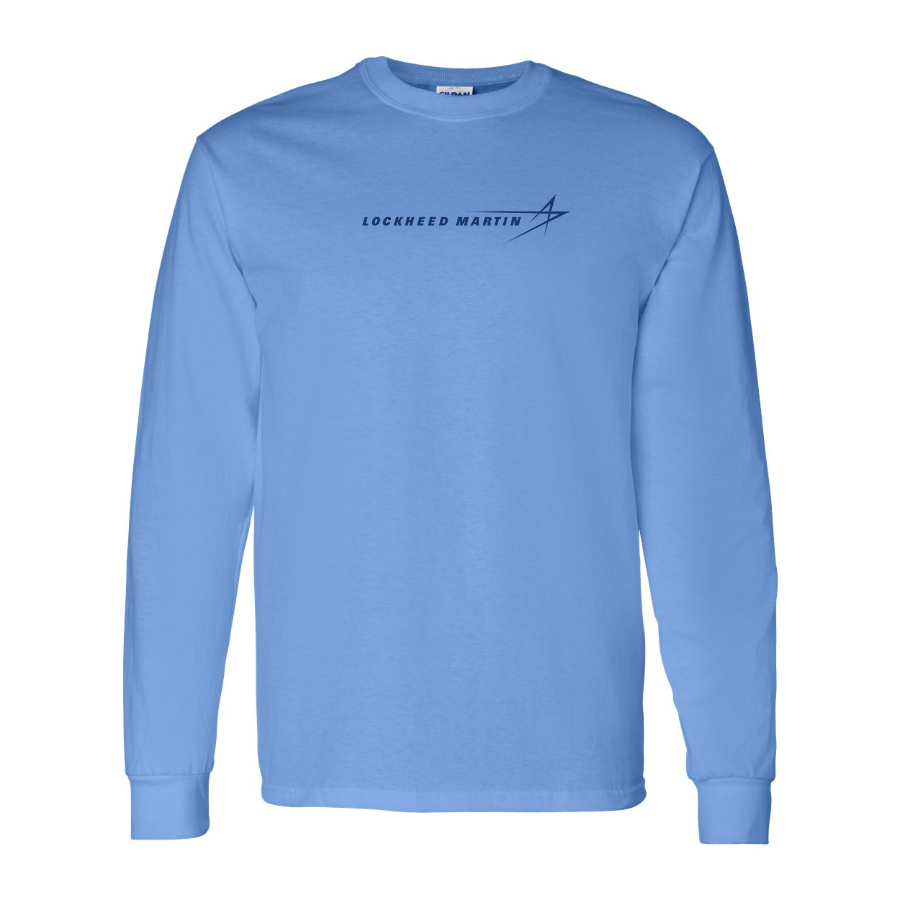 Men's  Lockheed Martin  Logo Cotton Long Sleeve T-Shirt