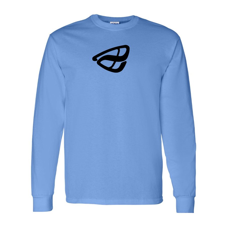Men's Anfini Logo Cotton Long Sleeve T-Shirt