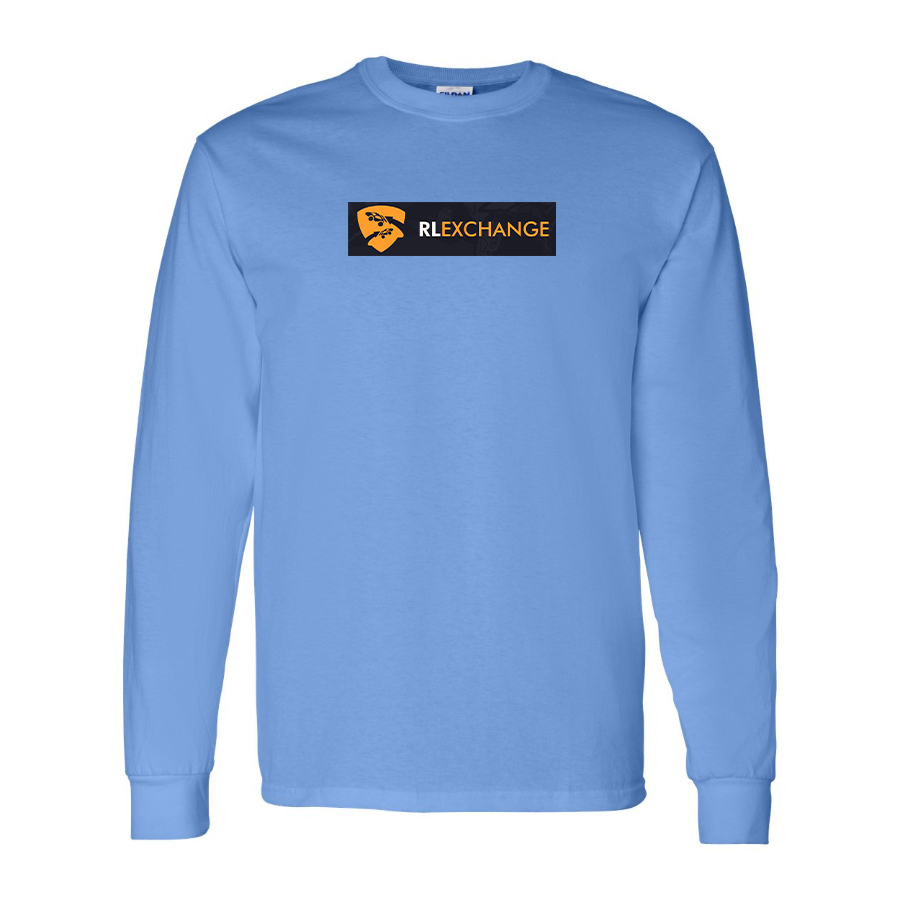 Men's RL Exchange Logo Cotton Long Sleeve T-Shirt