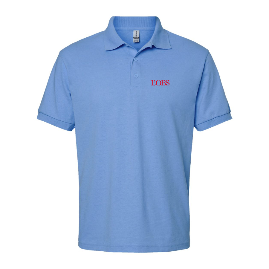 Men's L'OBS Logo Dry Blend Polo