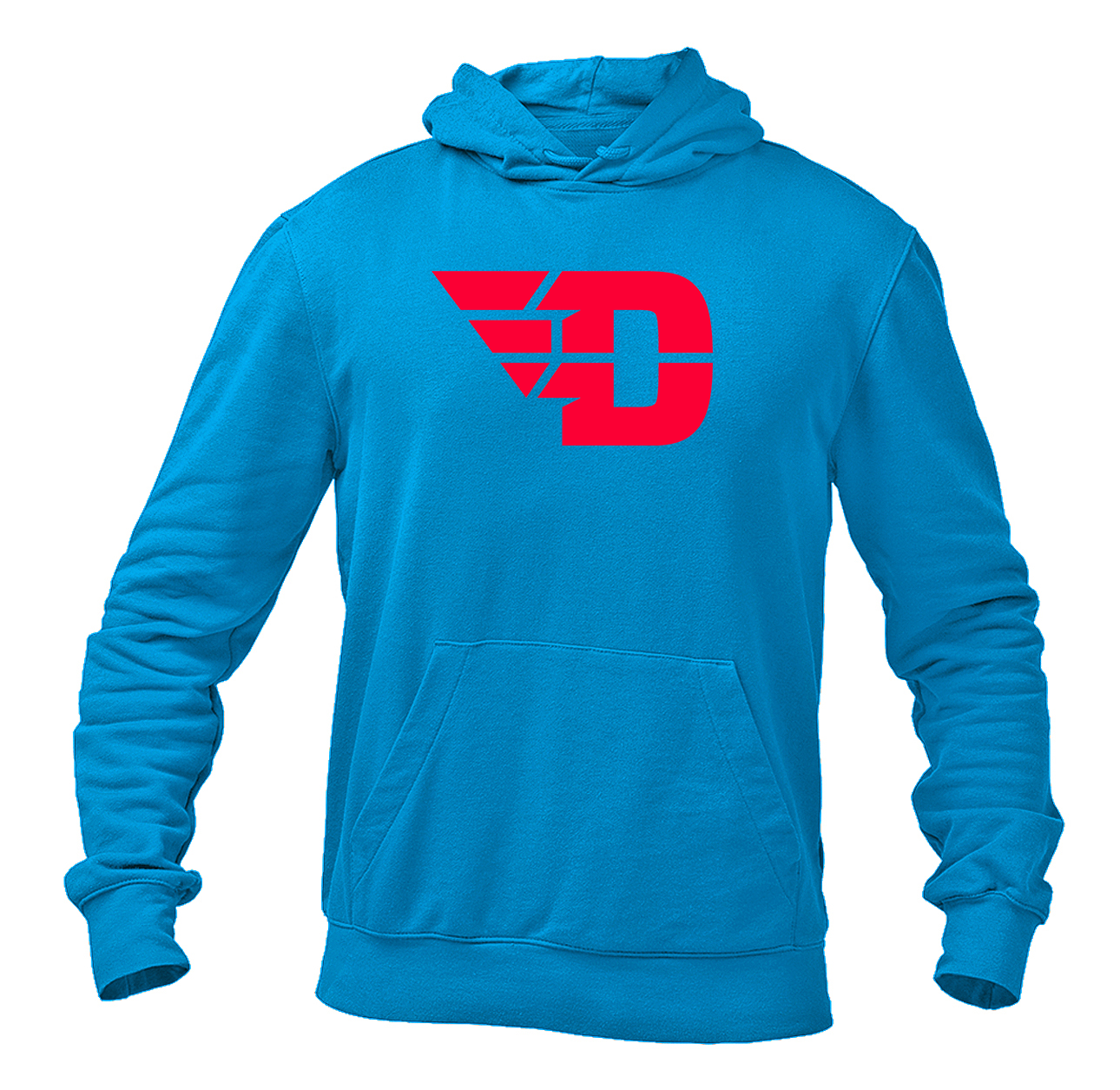 Men's  Dayton Flyers Softstyle Midweight Hooded Sweatshirt