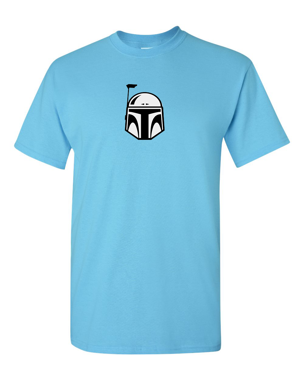 Men's Star Wars Boba Fett Helmet Gildan Heavy Cotton T-Shirt