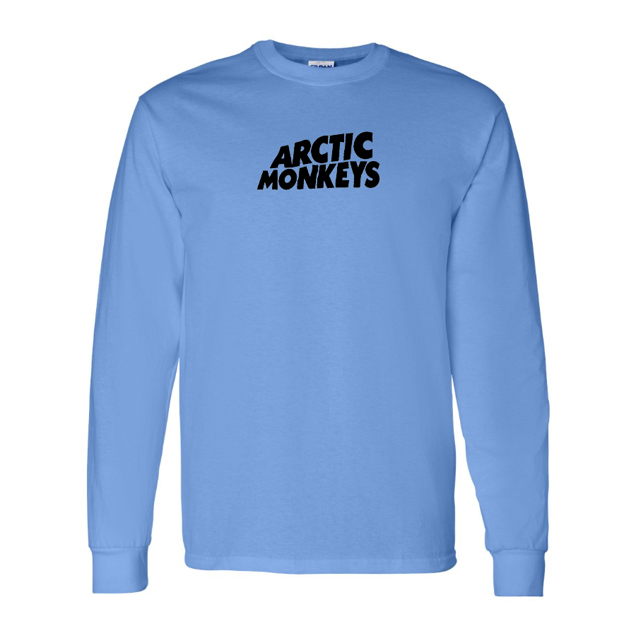 Men's Arctic Monkeys  Logo Cotton Long Sleeve T-Shirt