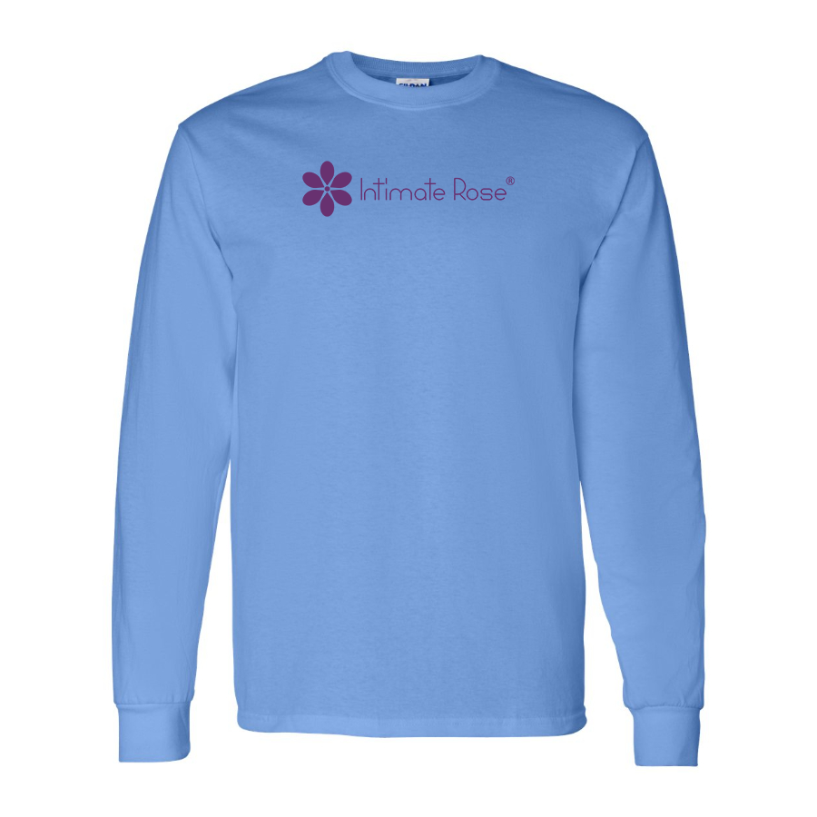Men's Intimate Rose   Logo  Cotton Long Sleeve T-Shirt