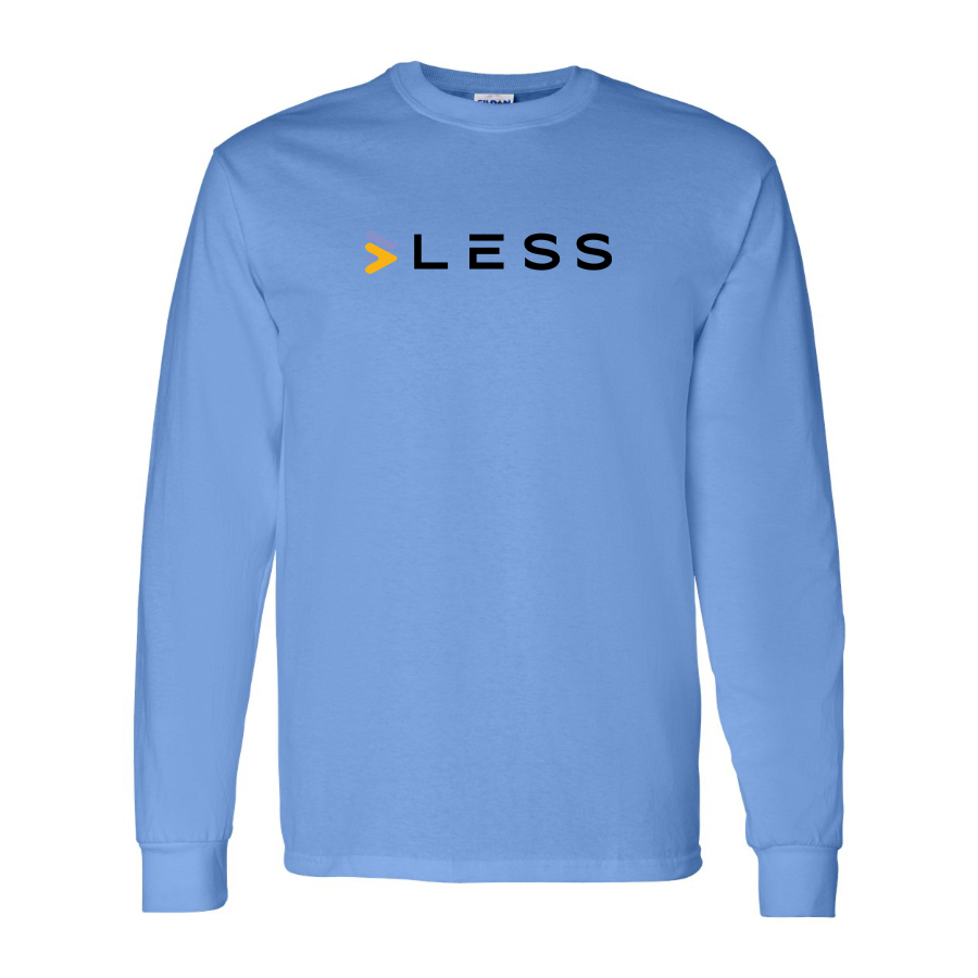 Men's LOGO LESS Logo Cotton Long Sleeve T-Shirt
