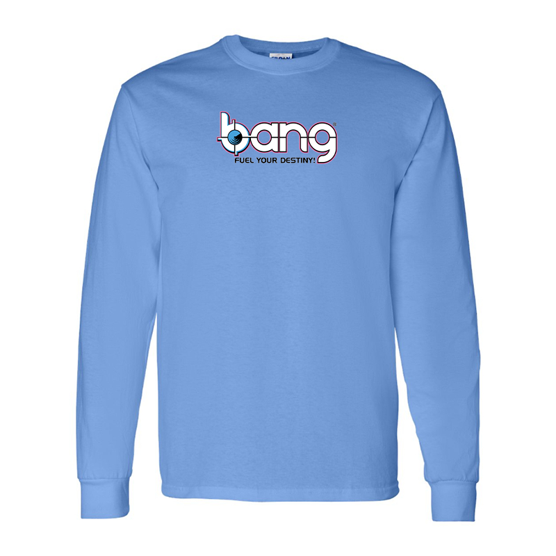 Men's Bang Energy Logo Cotton Long Sleeve T-Shirt