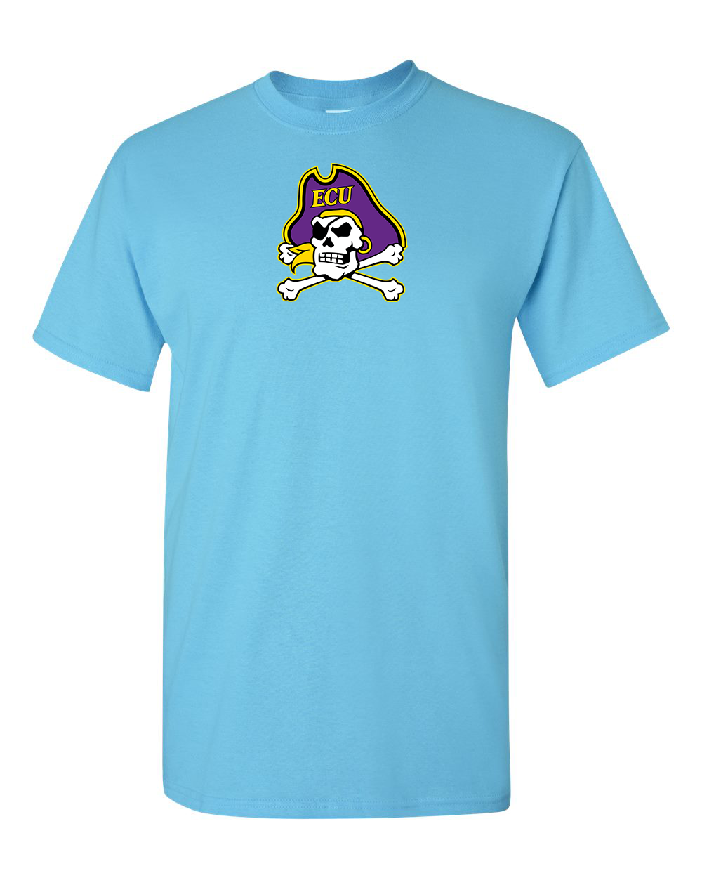 Men's  East Carolina Pirates Gildan Heavy Cotton T-Shirt
