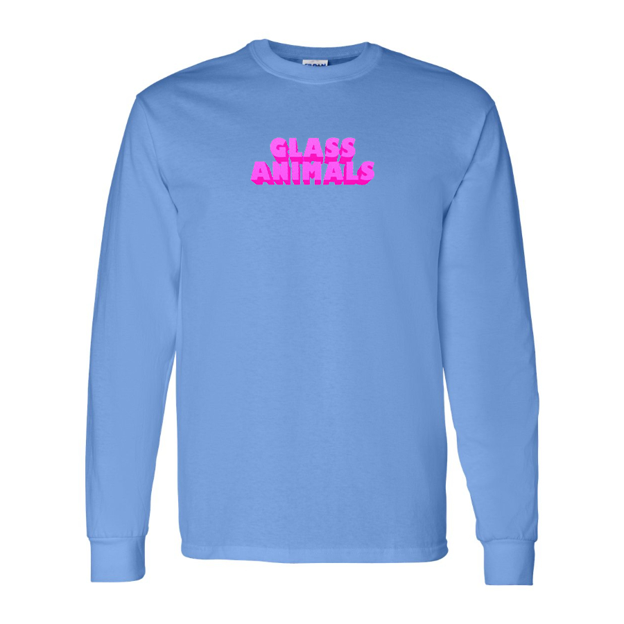 Men's Glass Animals Logo Cotton Long Sleeve T-Shirt
