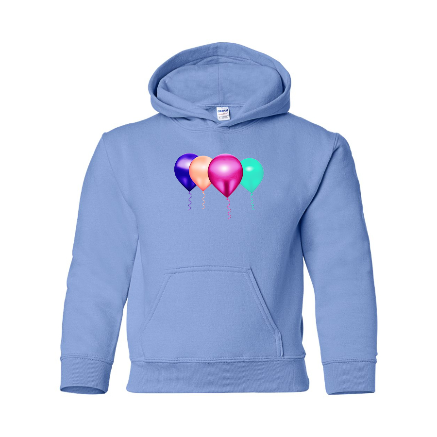 Youth Balloon-Emojis Pullover Hoodie