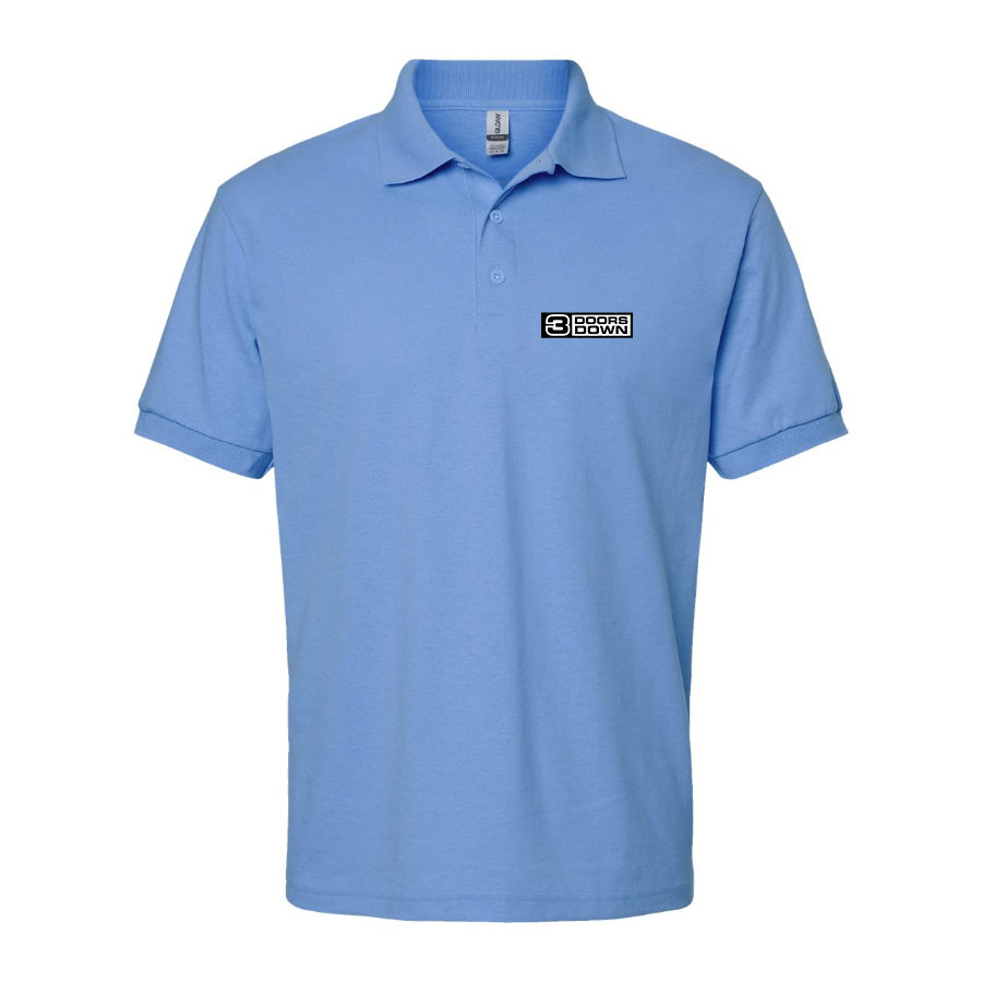 Men's 3 Doors Down Logo Dry Blend Polo