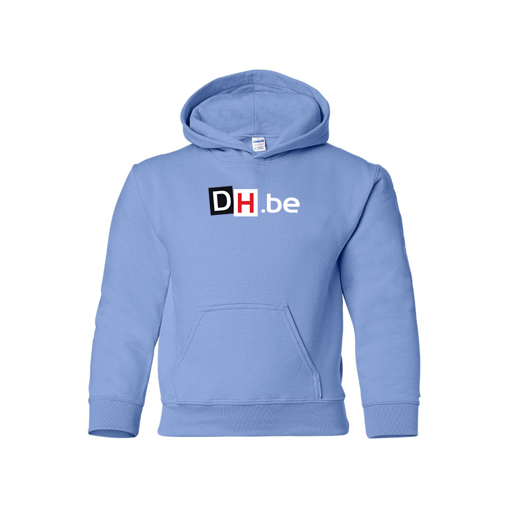 Youth  DH Derniere Heure  Logo  Pullover Hoodie