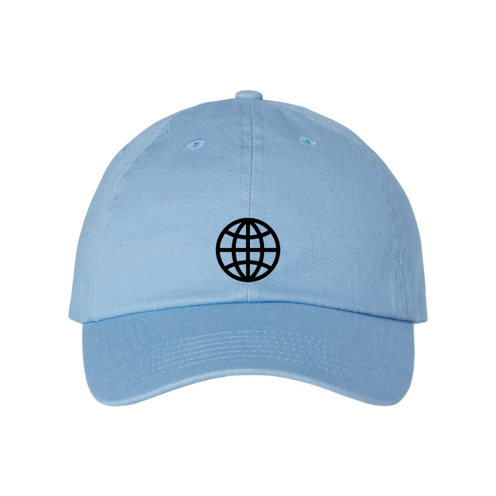 Internet Globe Valucap Adult Bio-Washed Classic Dad Hat