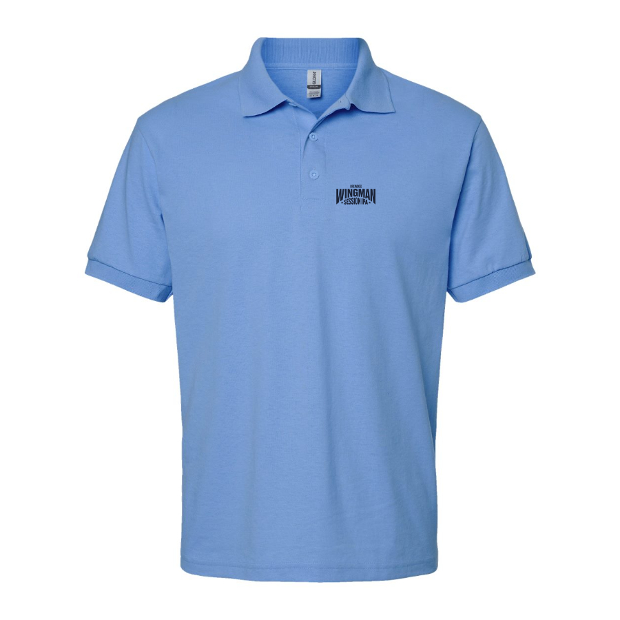 Men's Wingman Logo Dry Blend Polo