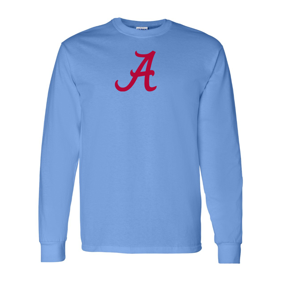 Men's Alabama Crimson Tide Logo Cotton Long Sleeve T-Shirt