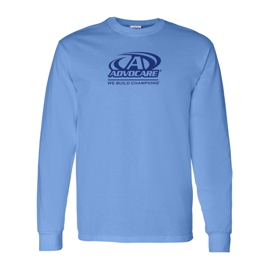 Men's Advocare Logo Cotton Long Sleeve T-Shirt