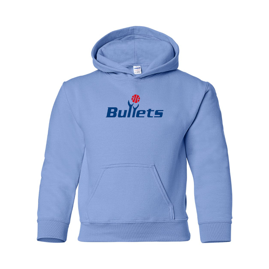 Youth Baltimore Bullets Logo Pullover Hoodie