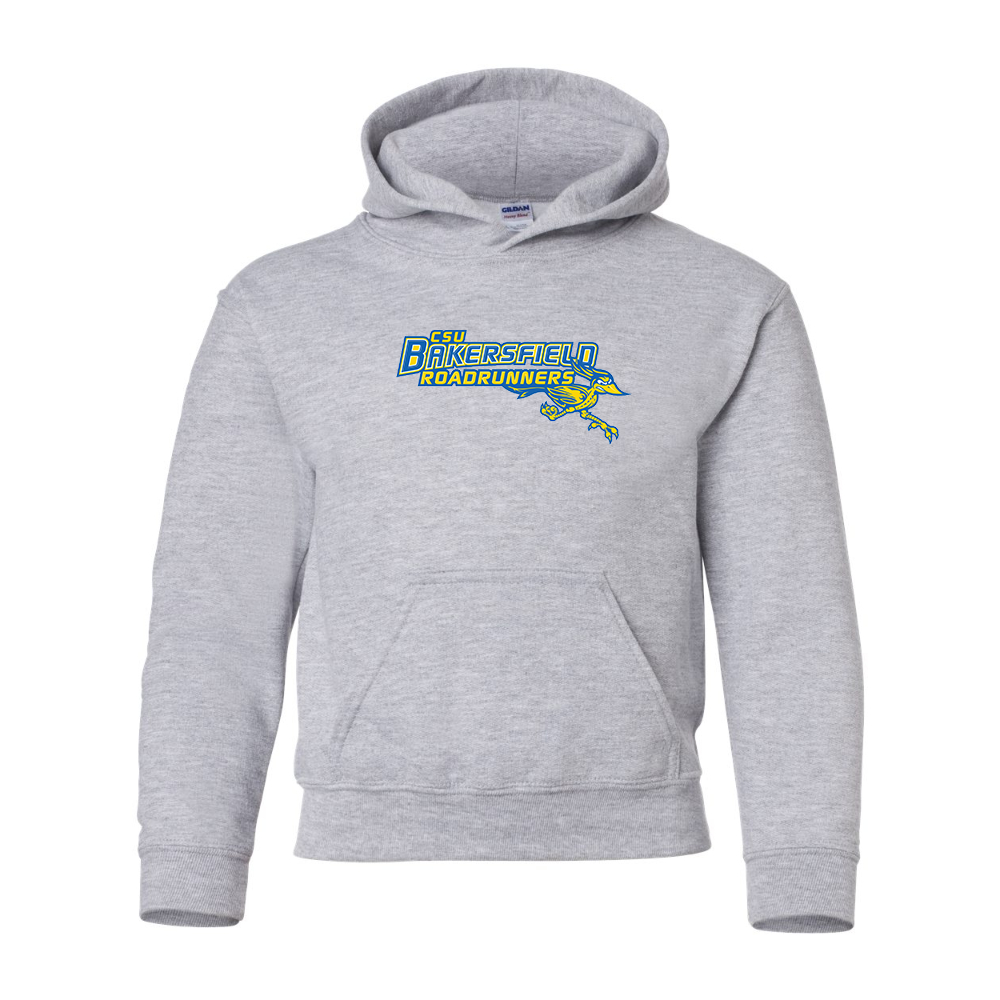 Youth  CSU-Bakersfield Roadrunners Gildan Heavy Blend  Hooded Sweatshirt