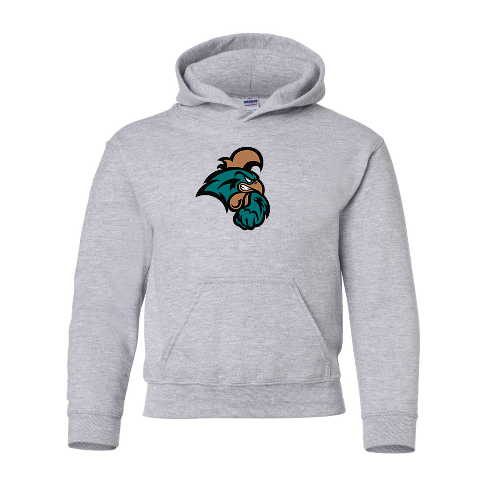 Youth  Coastal Carolina Chanticleers Gildan Heavy Blend  Hooded Sweatshirt