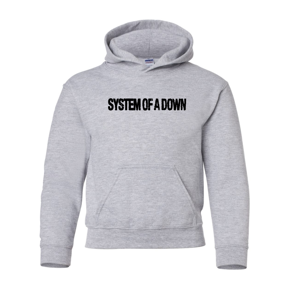 Youth  System Of A Down  Gildan Heavy Blend  Hooded Sweatshirt
