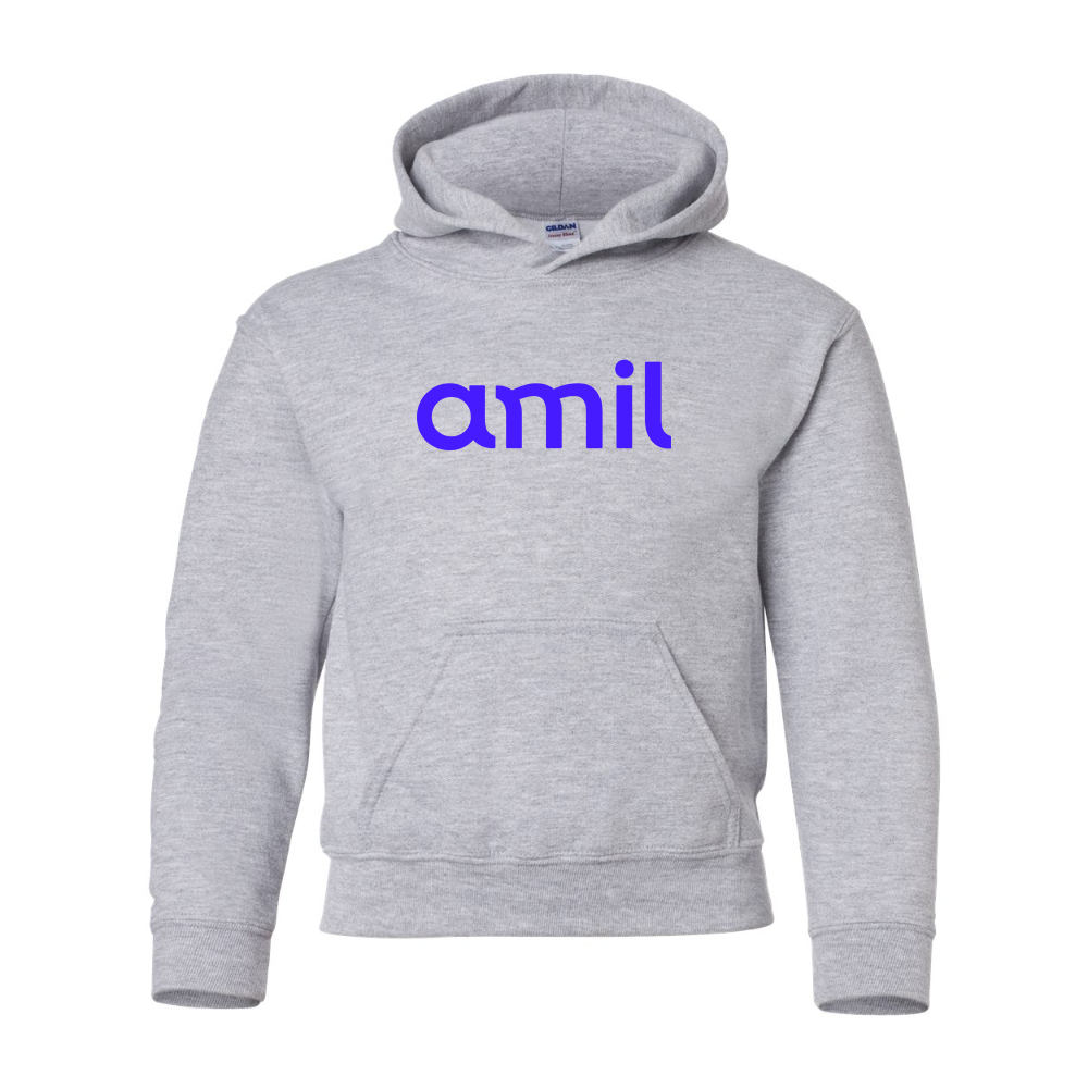 Youth   Amil  Gildan Heavy Blend  Hooded Sweatshirt