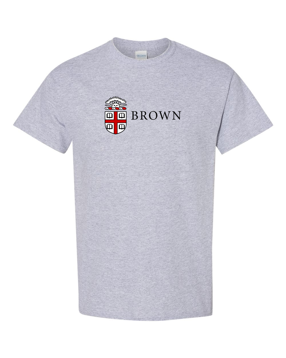 Men's Brown University  Gildan Heavy Cotton T-Shirt