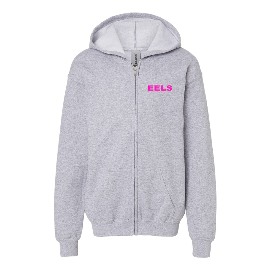 Youth Eels Gildan Heavy Blend Full Zip Hooded Sweatshirt