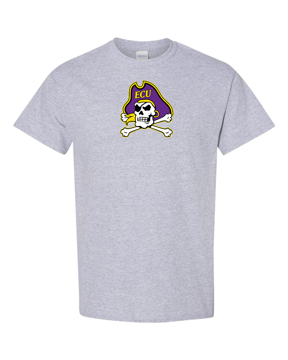 Men's  East Carolina Pirates Gildan Heavy Cotton T-Shirt